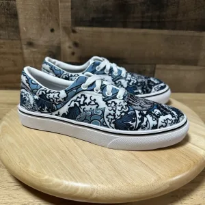 Blue Wave Low-top Canvas Shoes