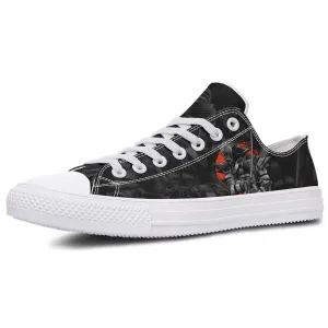 Gray Viking Low-top Canvas Shoes